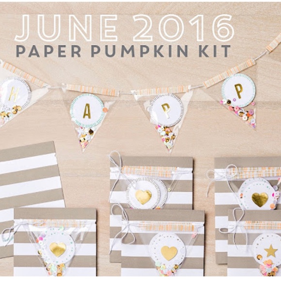 STAMPIN’ UP! June 2016‎ “Banner Surprise” Paper Pumpkin Kit BRAND NEW & SEALED!! - Picture 3 of 4